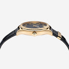 Versace Women Round Black watch