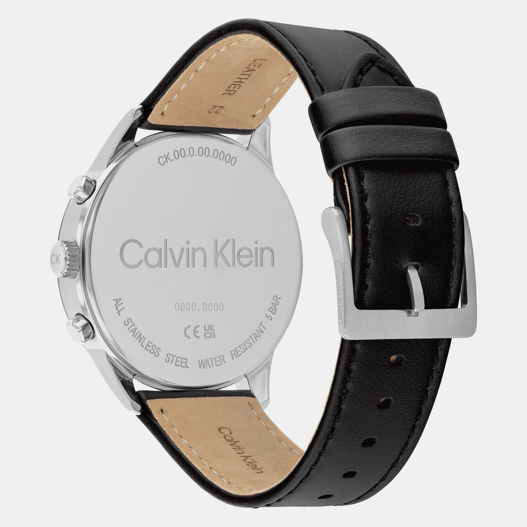 Calvin Klein Men Round Grey watch
