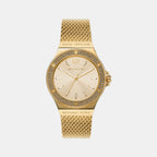Michael Kors Round Gold Analog watch