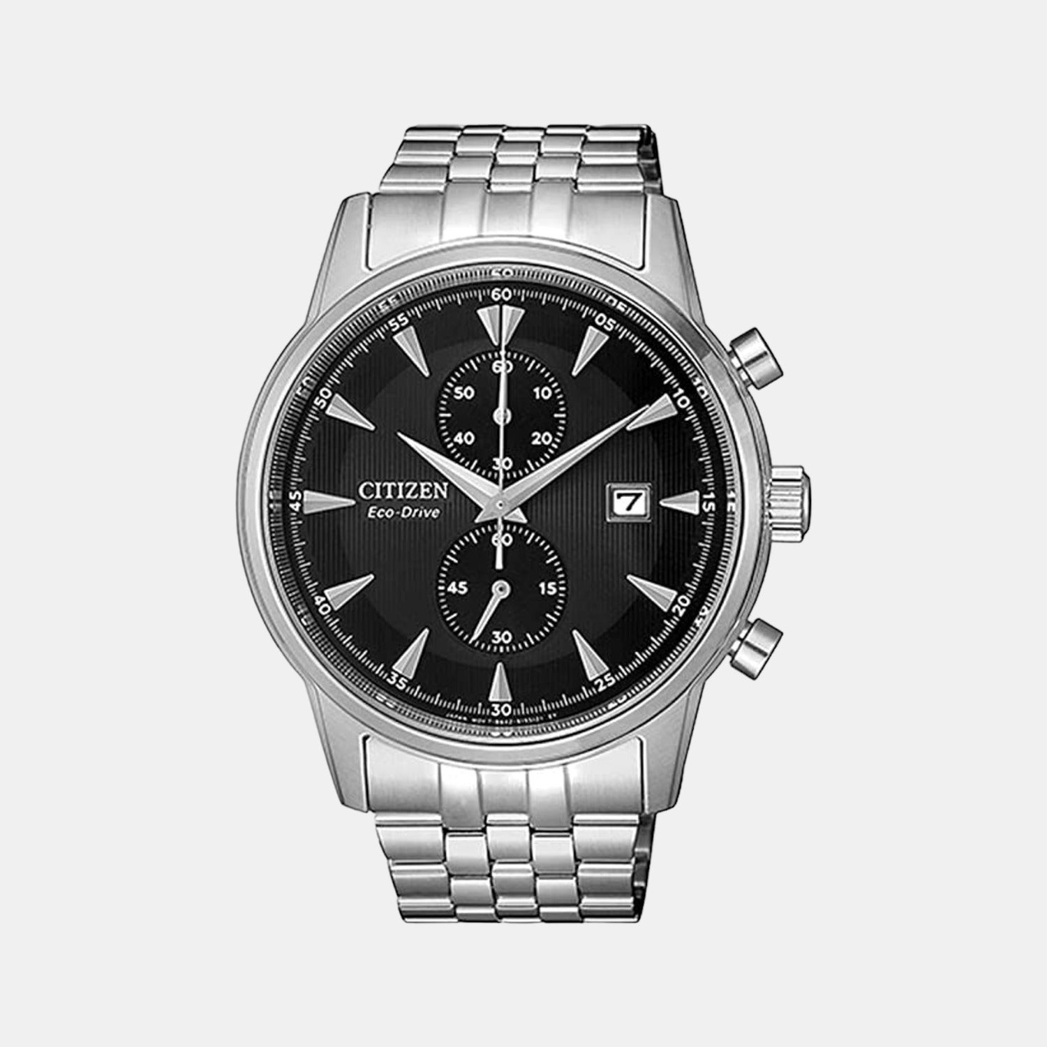 Citizen Round Black Chronograph watch