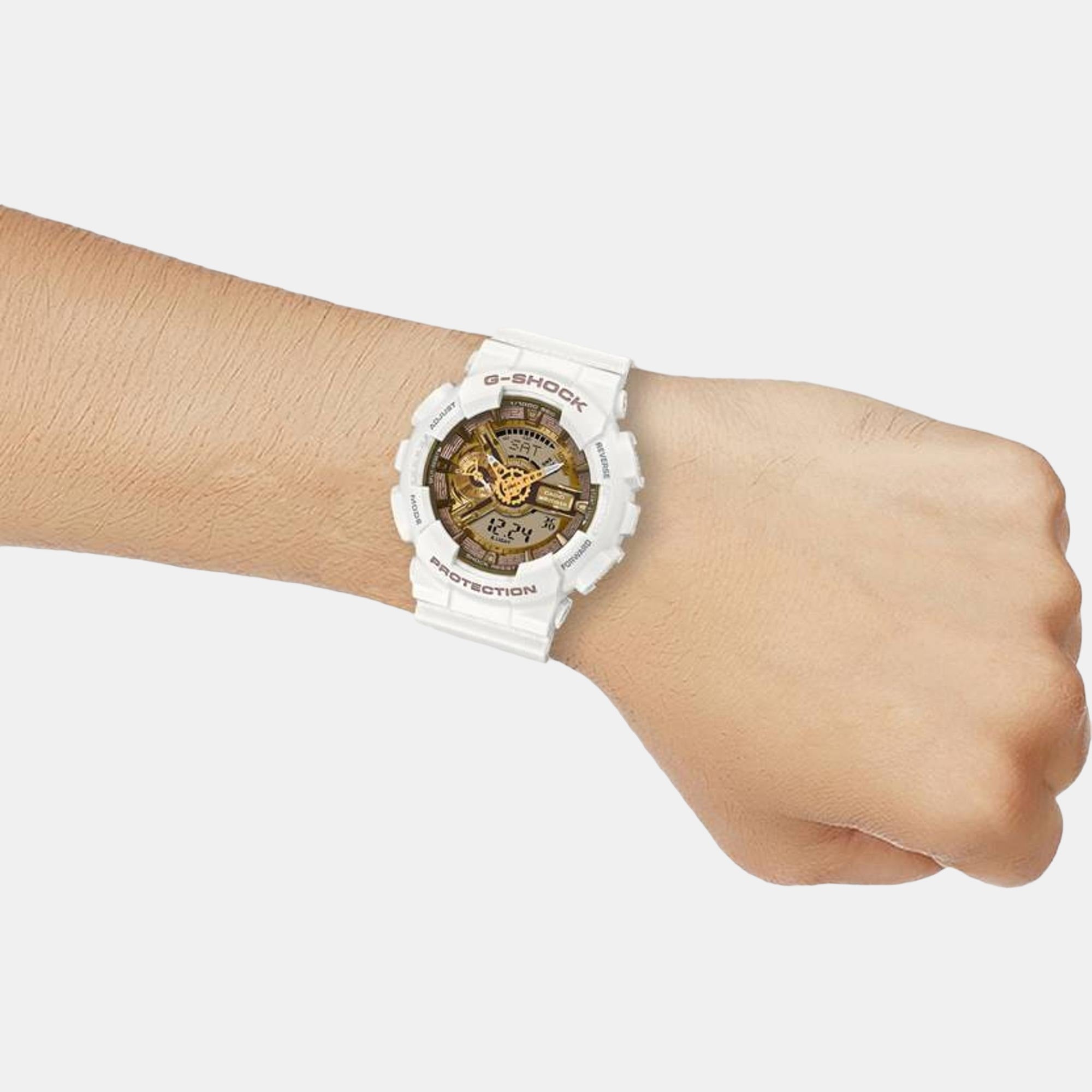 G-Shock Men Quartz Brown Dial Analog-Digital Resin Watch G1319