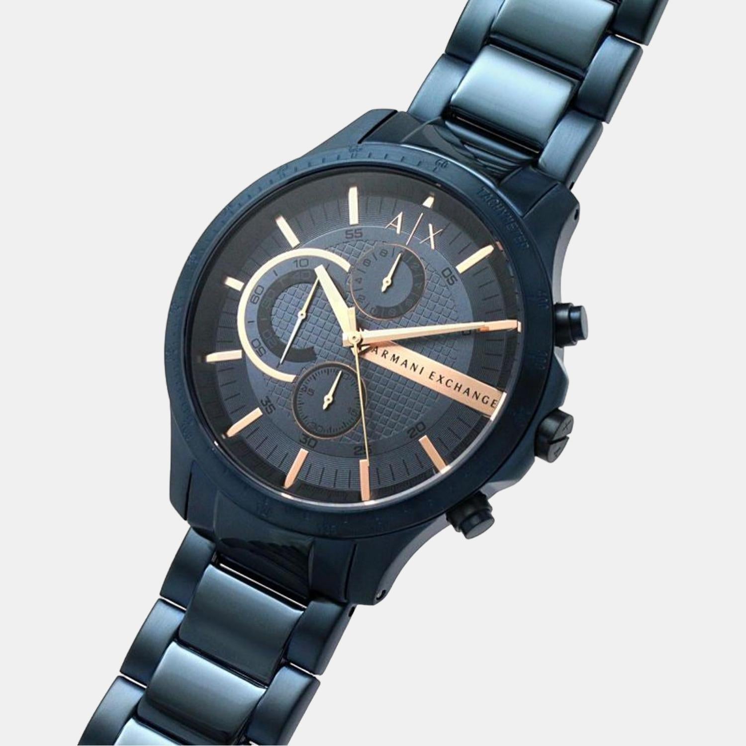 Armani Exchange 46 mm Blue Quartz watch
