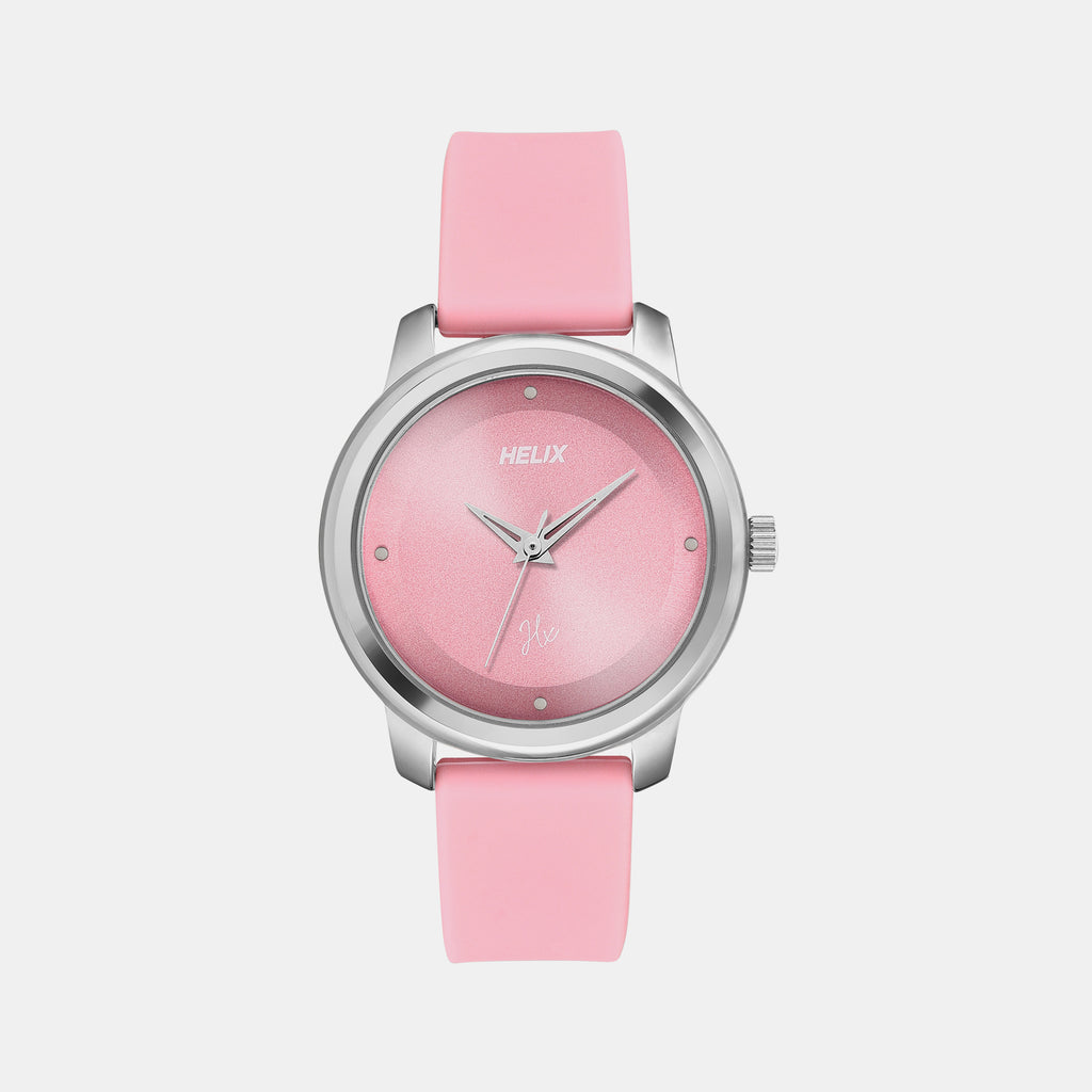 Helix Round Pink Analog watch