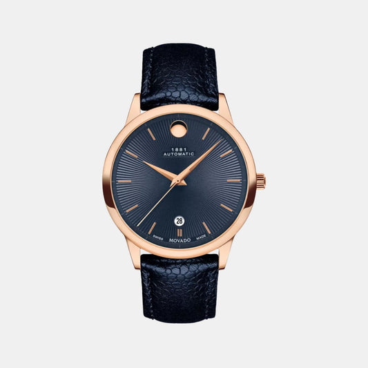 Male Analog Leather Watch 607460