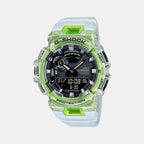 Casio Round Green Analog-Digital watch