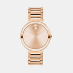 Movado Round Rose Gold Analog watch