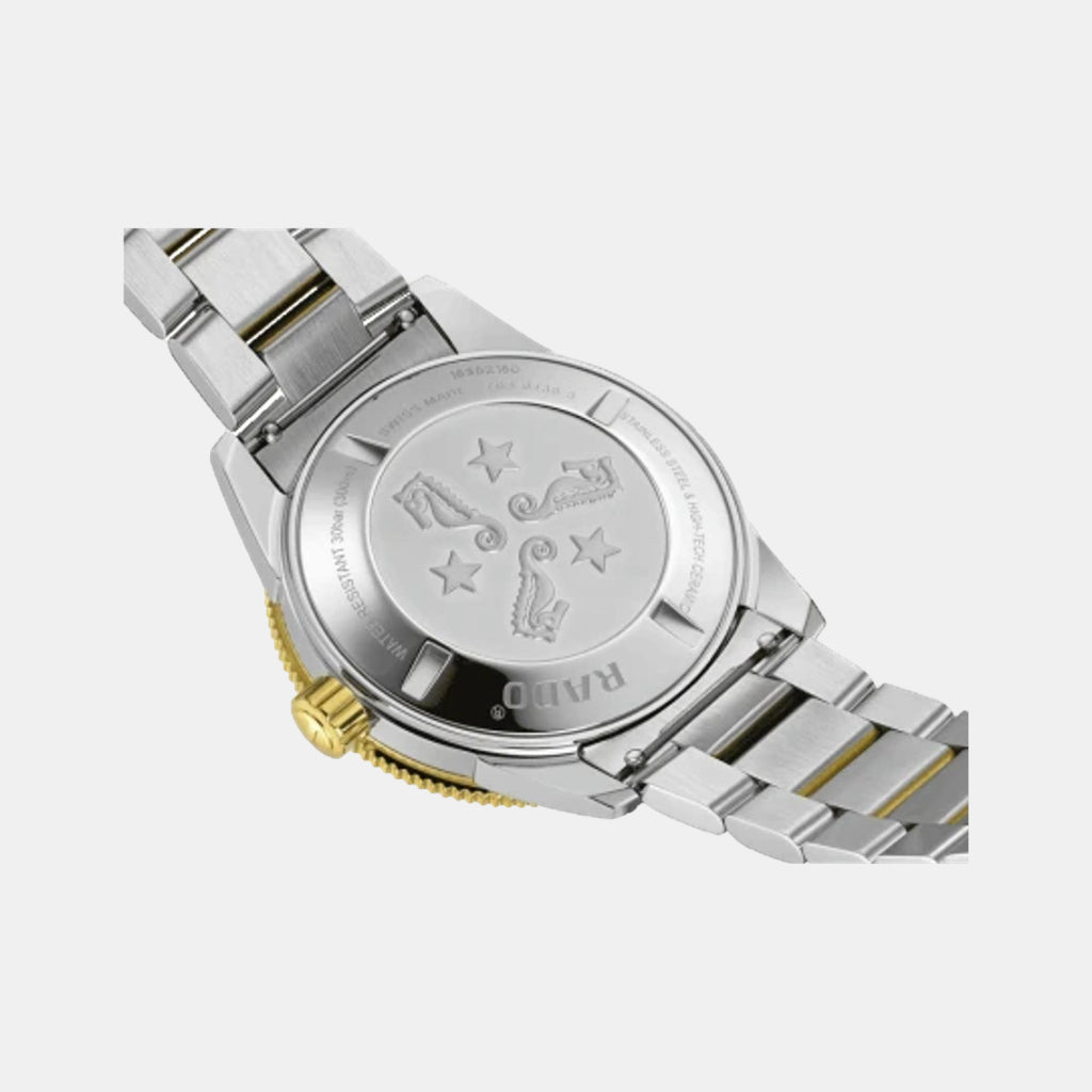 Captain Cook Men Automatic Green Dial Analog Stainless Steel Watch R32138303