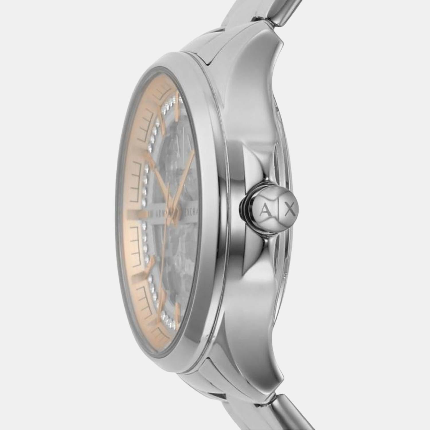 Armani Exchange Stainless Steel Round watch