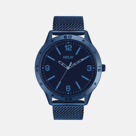 Male Blue Analog Stainless Steel Watch TW051HG01