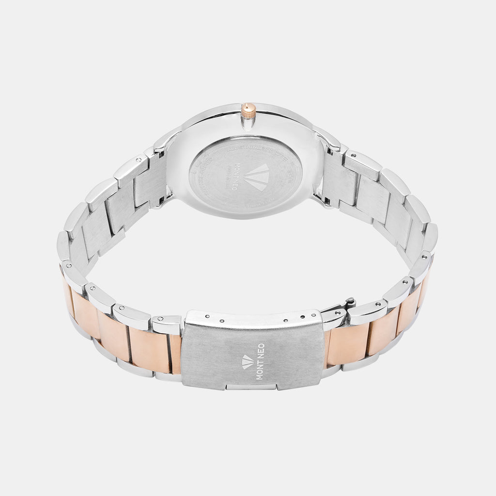 Mont Neo Stainless Steel Round watch