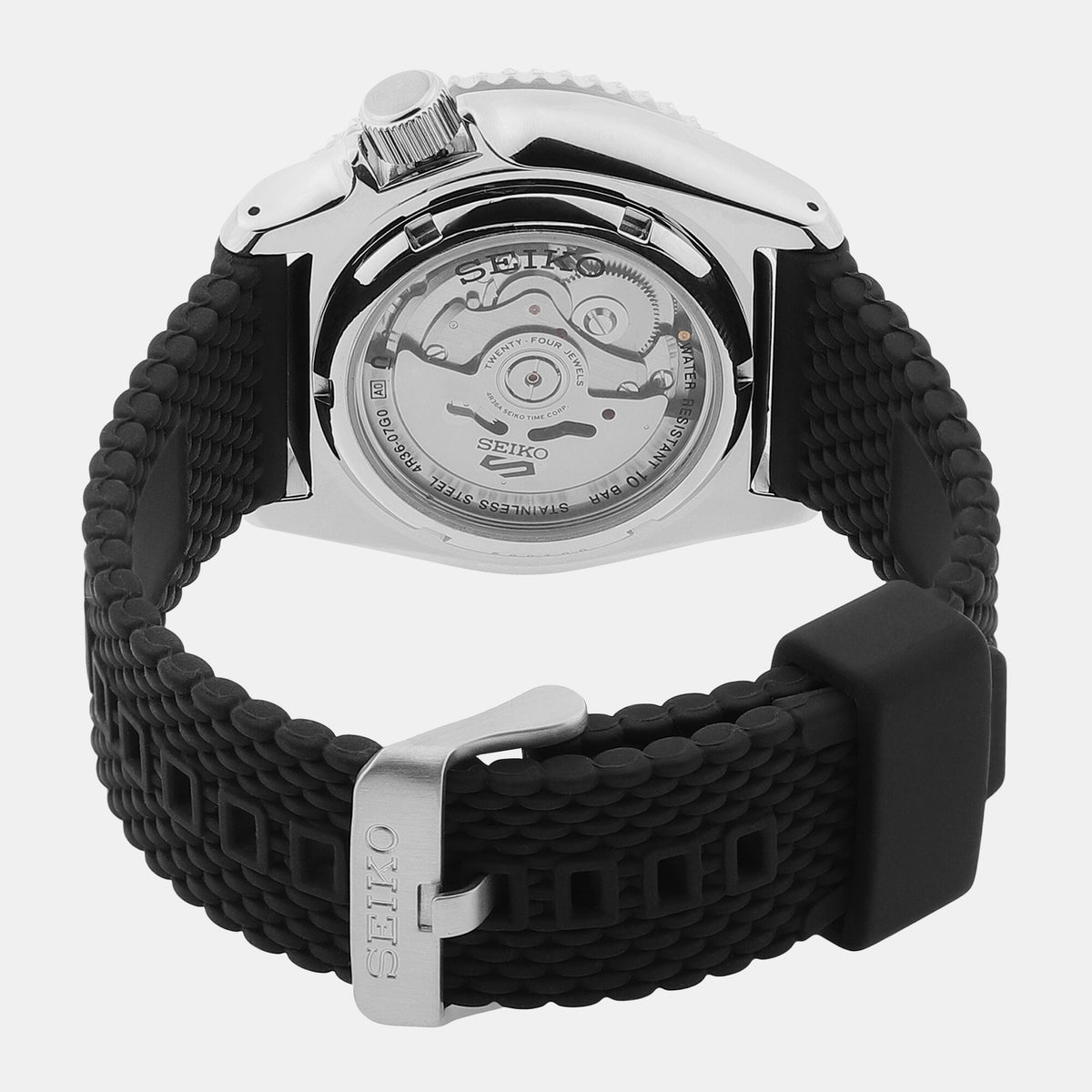 Seiko Stainless steel Round watch