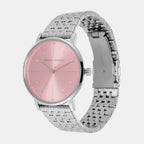 Armani Exchange Women Round Pink watch