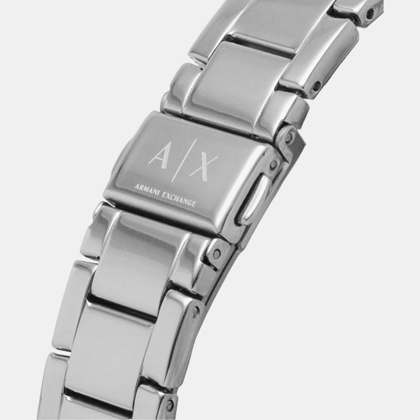 Women's Silver Analog Stainless Steel Watch AX5256