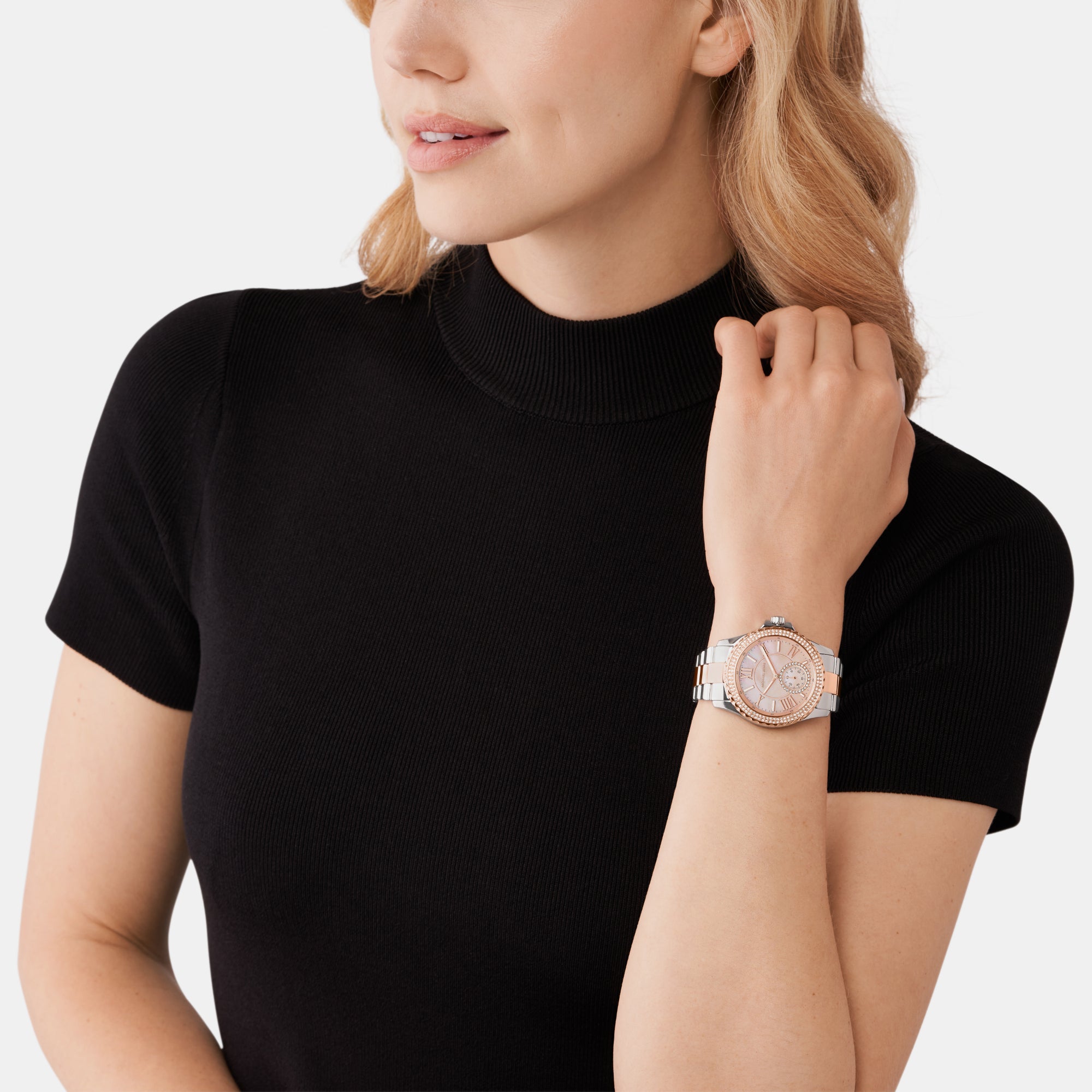 Michael Kors Round Quartz Analog Women watch