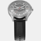 Armani Exchange Leather Grey watch