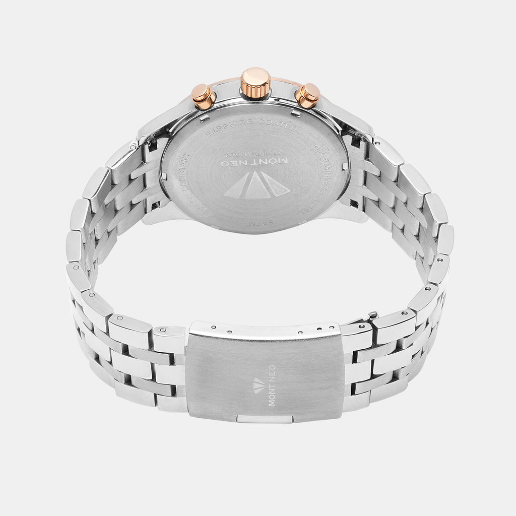 Mont Neo Stainless Steel Round watch