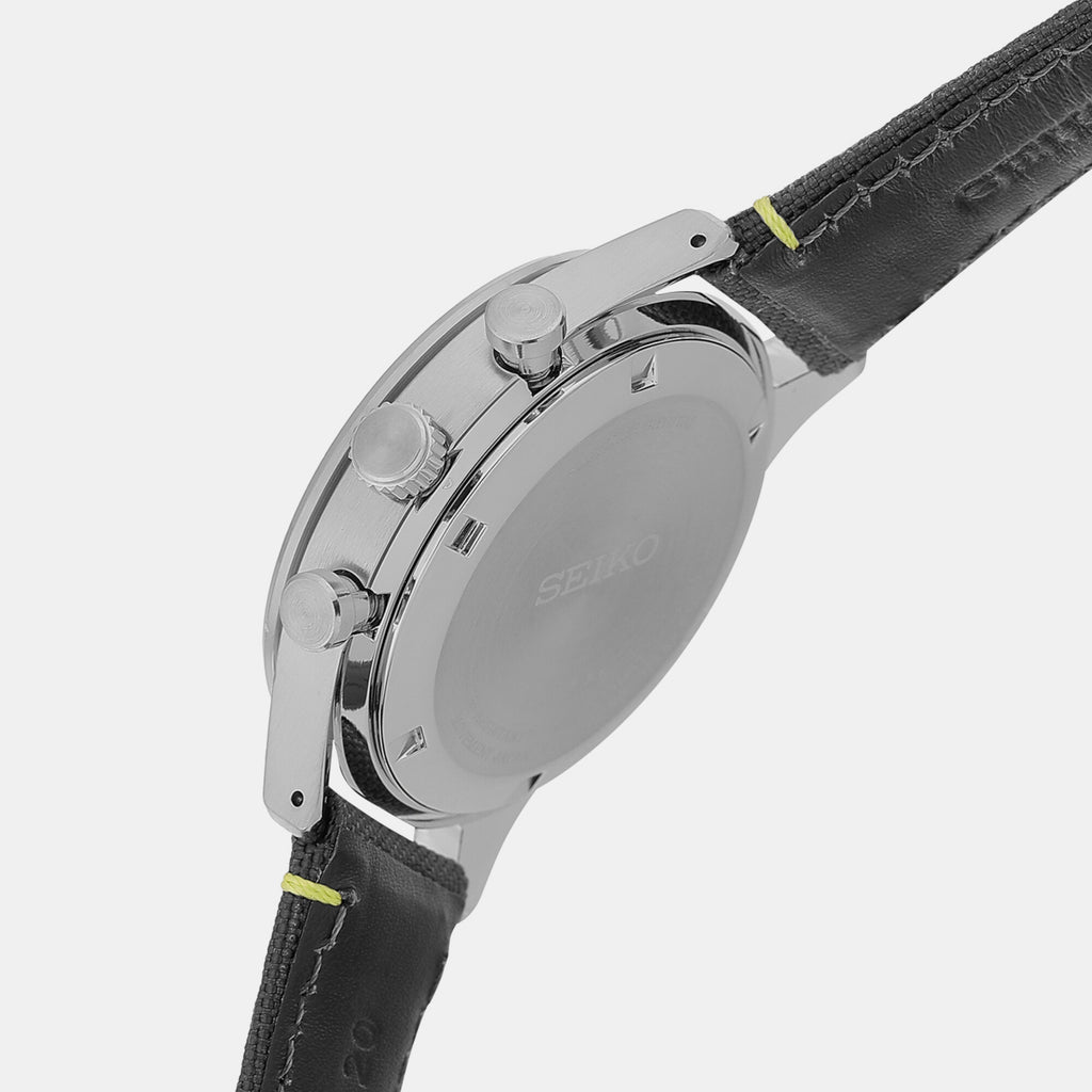 Seiko Men Round Grey watch