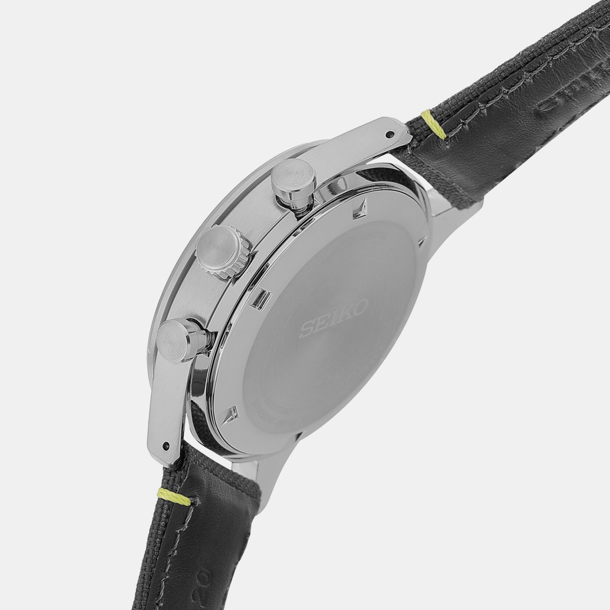 Seiko Men Round Grey watch