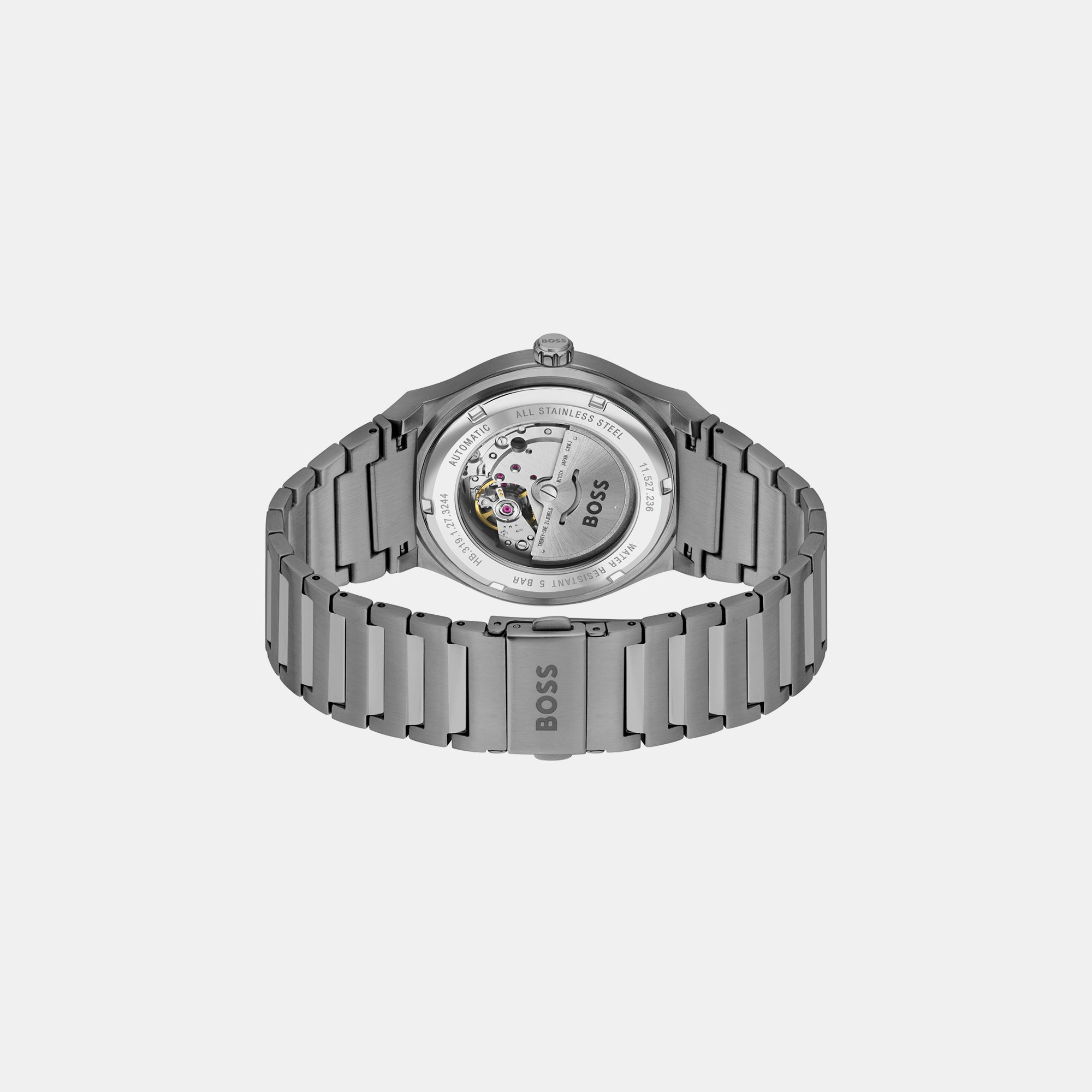 Boss Men Round Blue watch