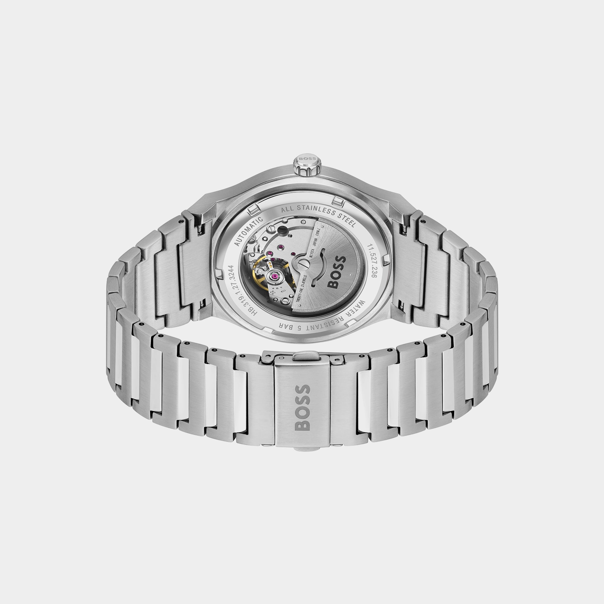 Boss Men Round Black watch