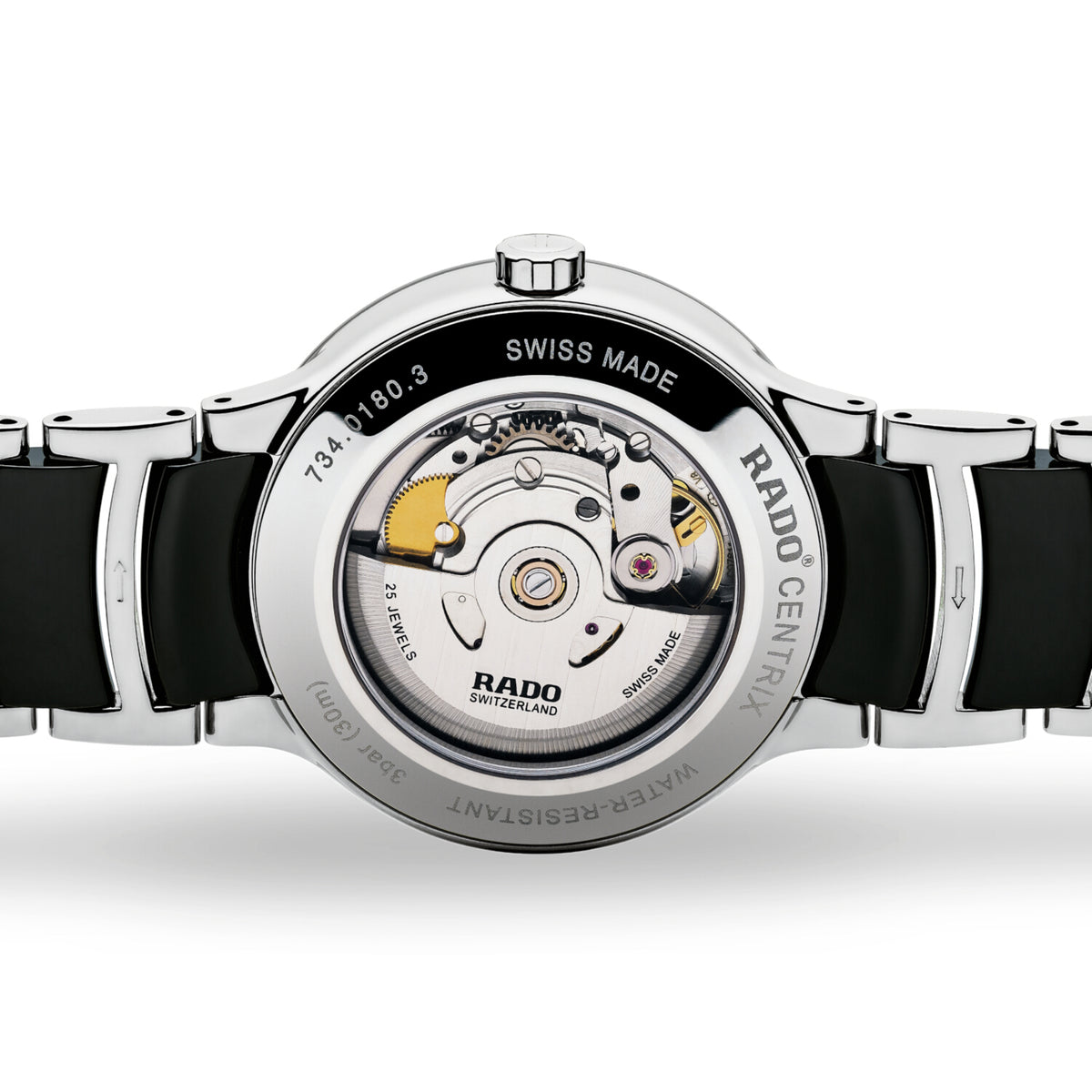 Rado Unisex Round Black watch