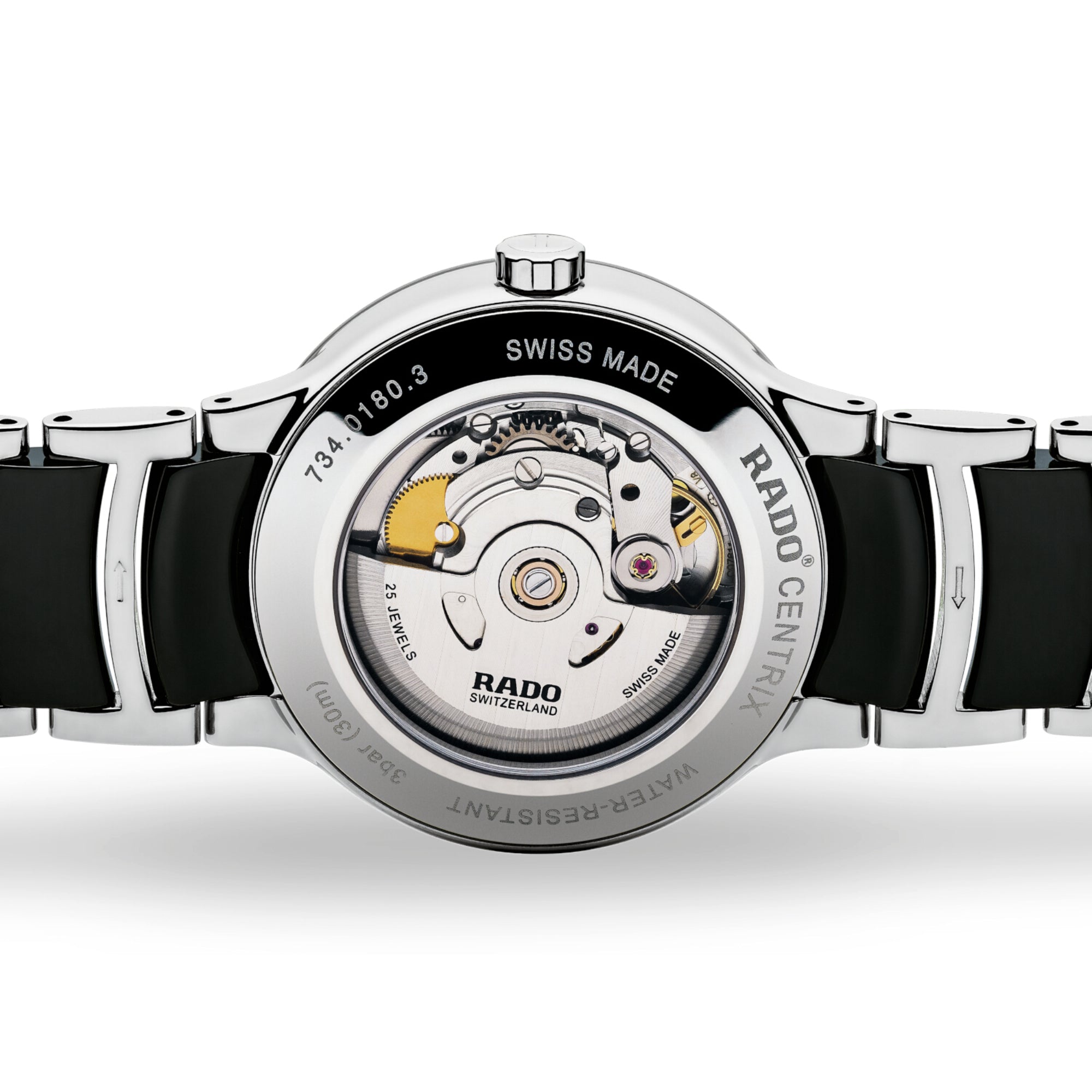 Rado Unisex Round Black watch
