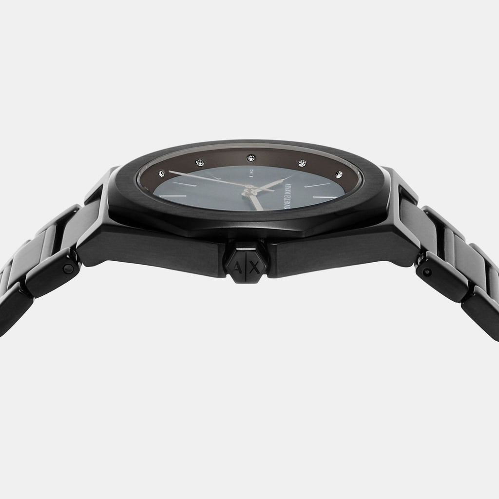 Armani Exchange Stainless Steel Round watch