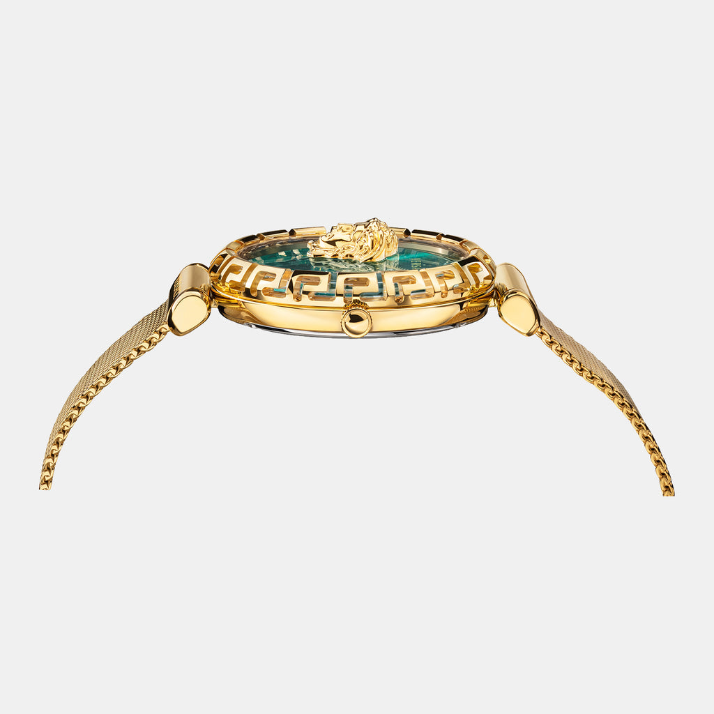 Versace Women Round Green watch