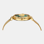 Versace Women Round Green watch