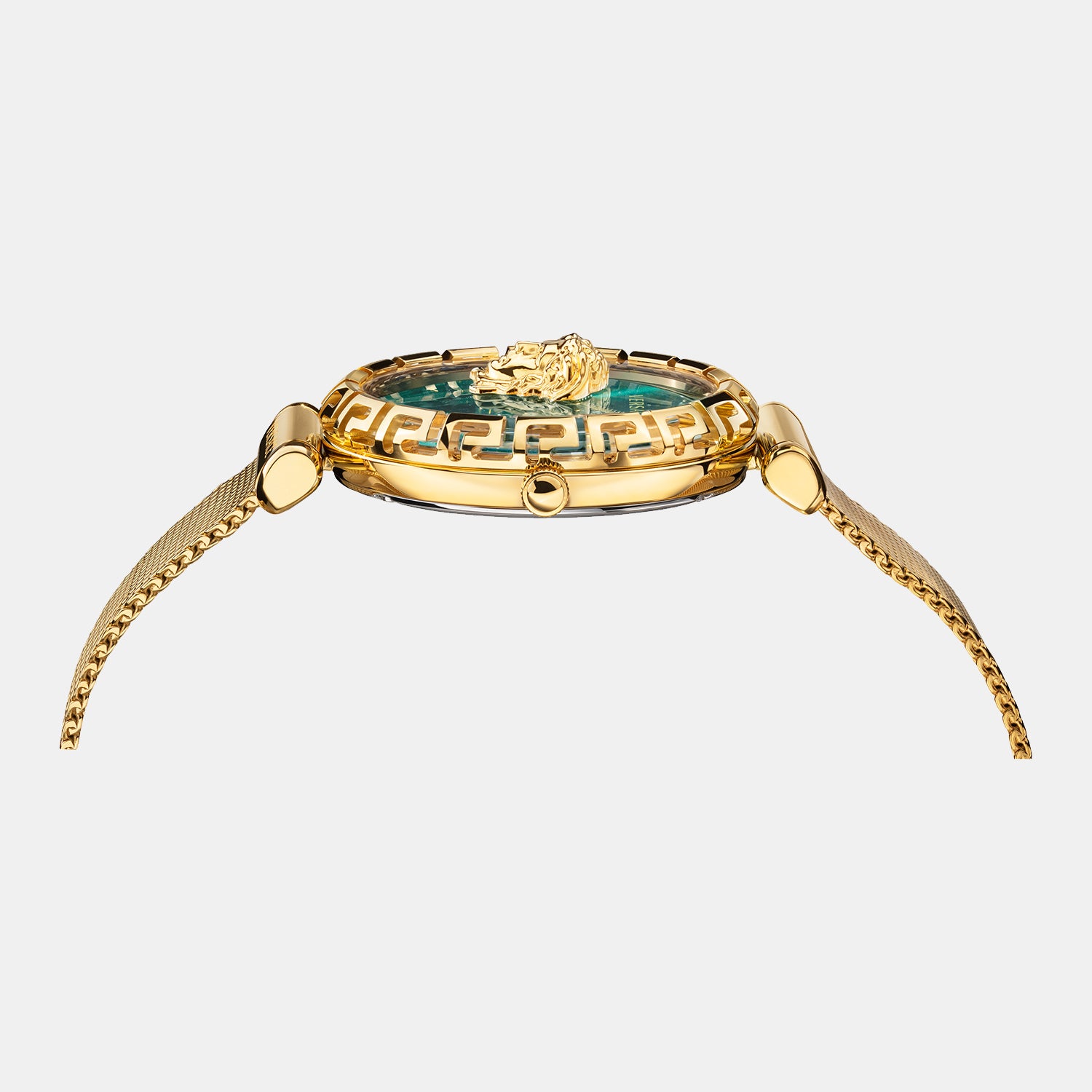 Versace Women Round Green watch