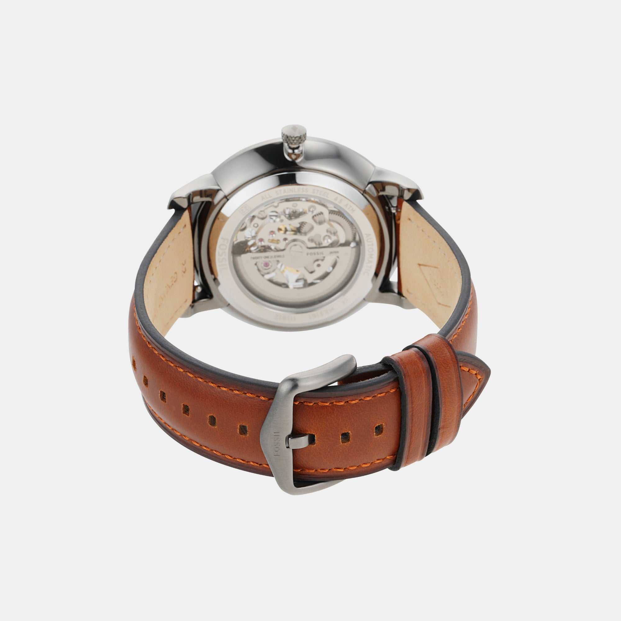 Fossil Round Automatic Analog Men watch