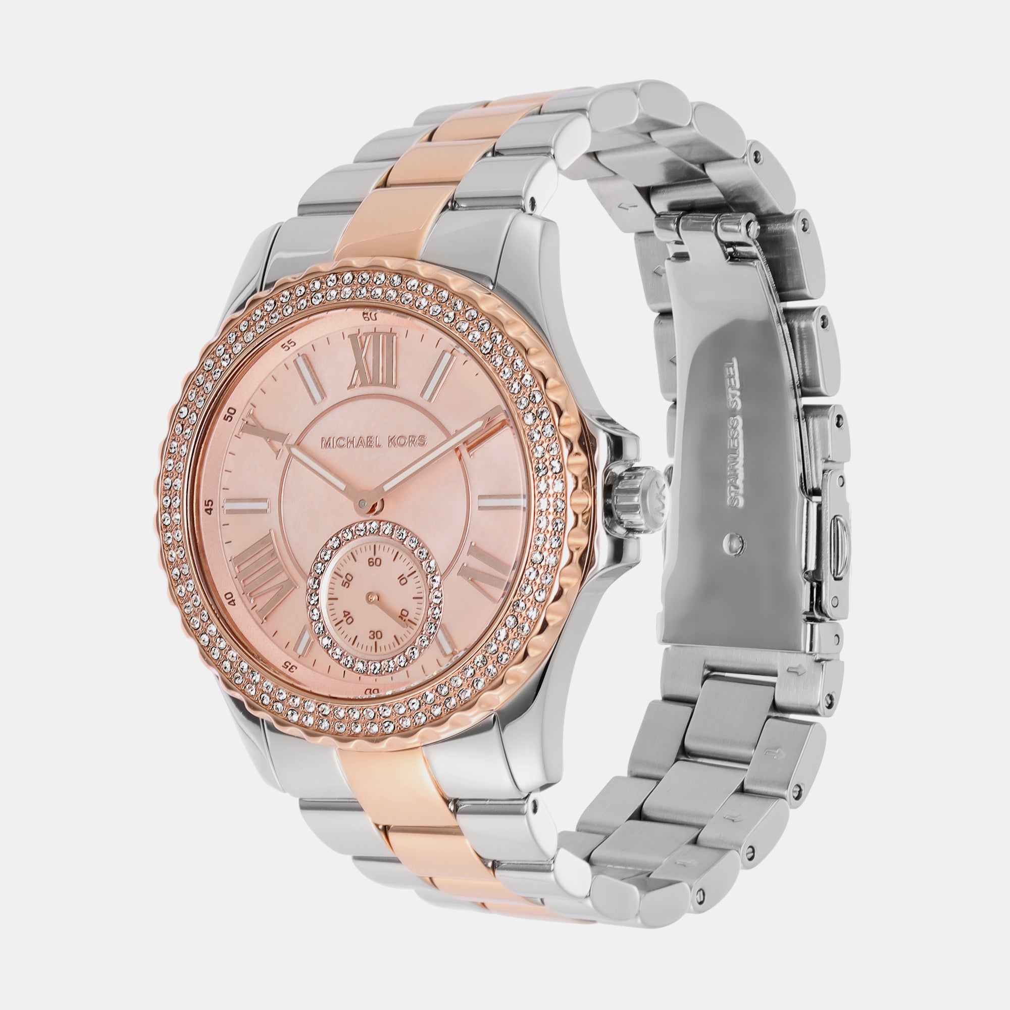 Michael Kors Women Round Silver watch
