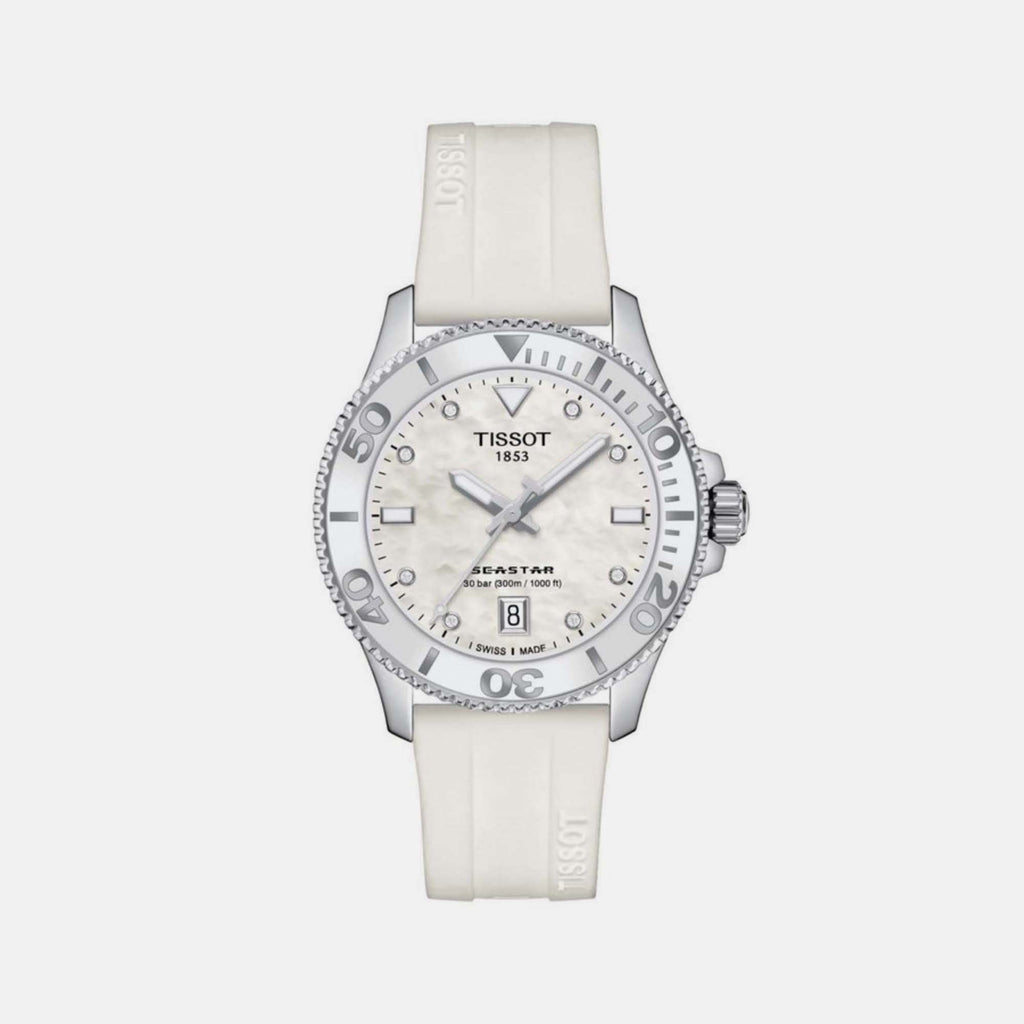 Tissot Round White Analog watch