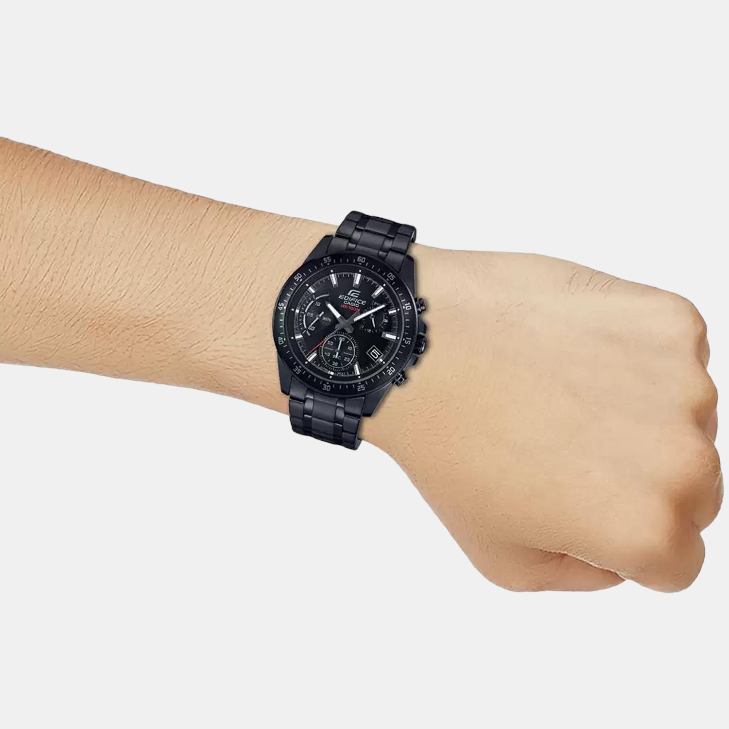 Casio Round Quartz Chronograph Men watch