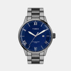 Timex Round Blue Analog watch