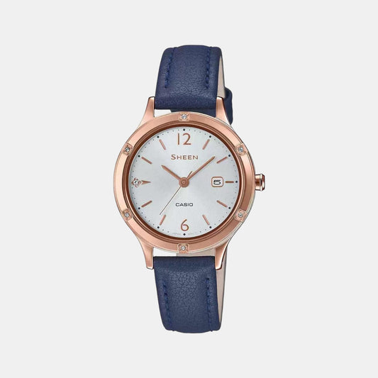 Sheen Female Analog Leather Watch SH208