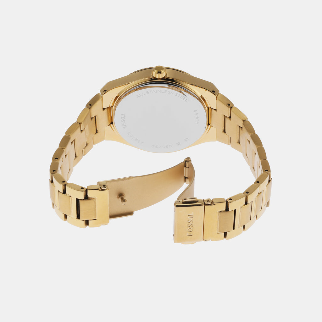 Fossil Stainless Steel Gold watch