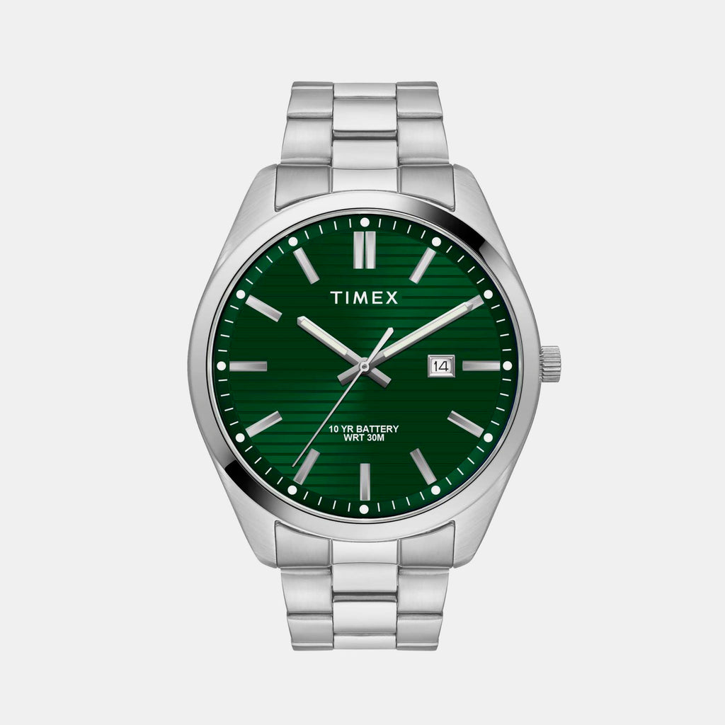 Timex Round Green Analog watch