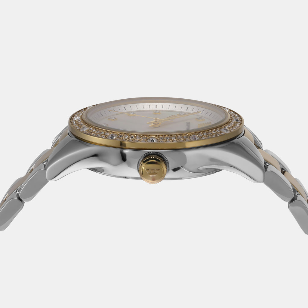 Emporio Armani Stainless Steel Round watch