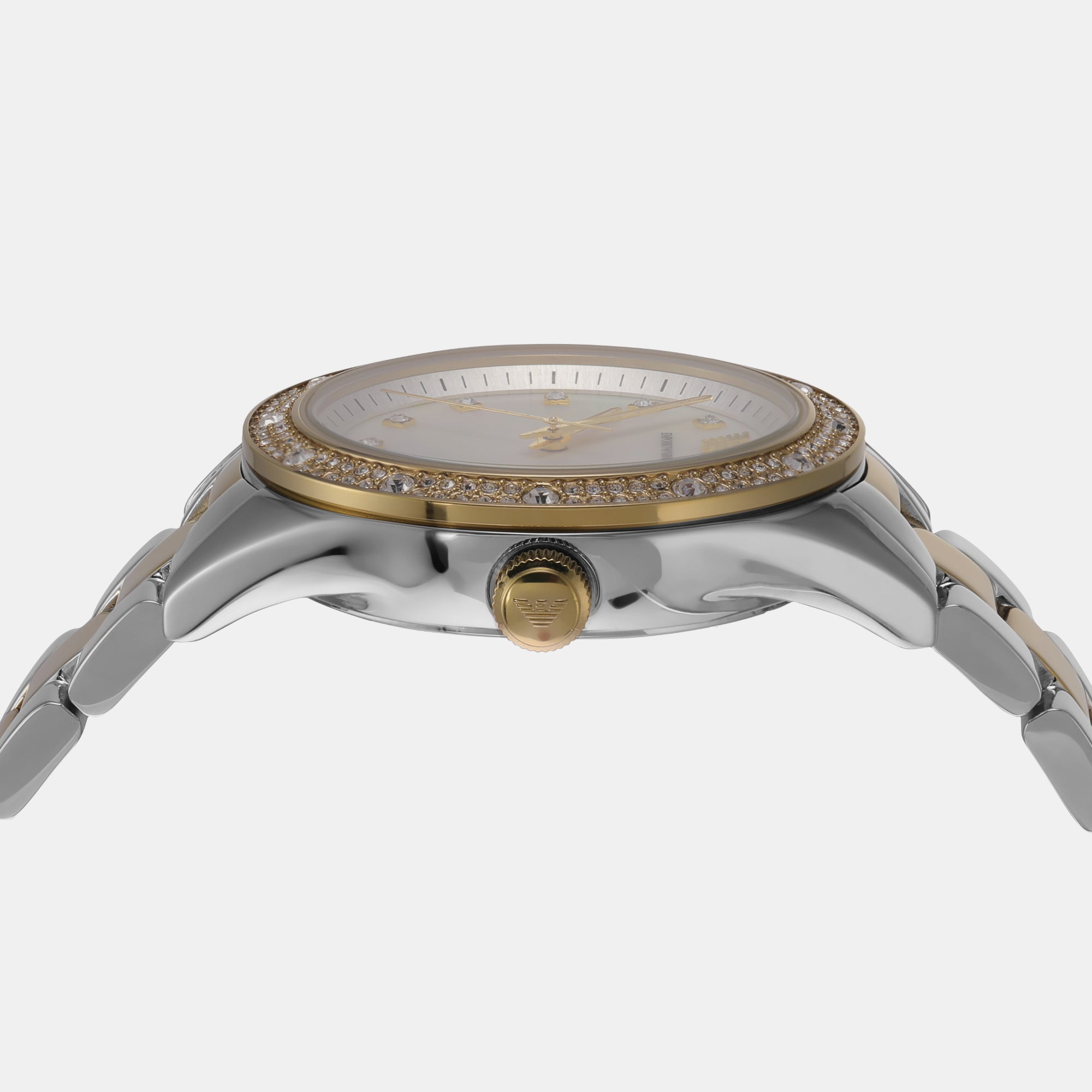 Emporio Armani Stainless Steel Round watch