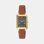 Fossil Rectangular Grey Analog watch