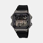 Casio Rectangular Black Digital watch