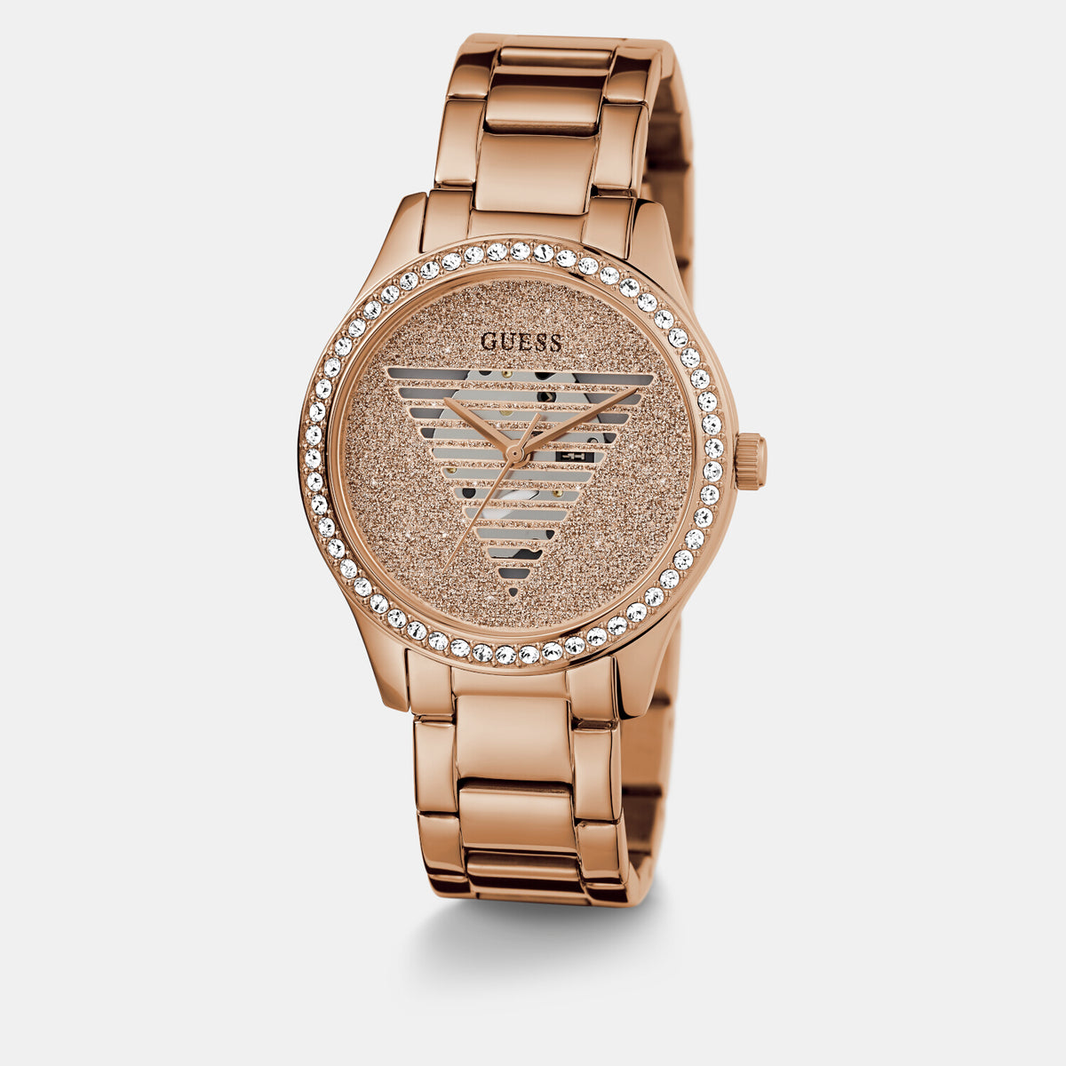 Guess Stainless Steel Rose Gold watch