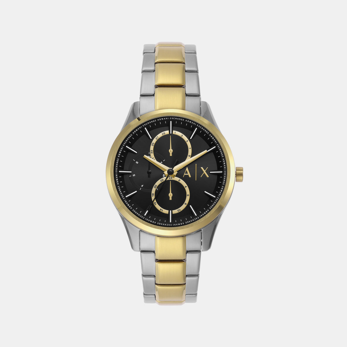 Armani Exchange Round Black Analog watch