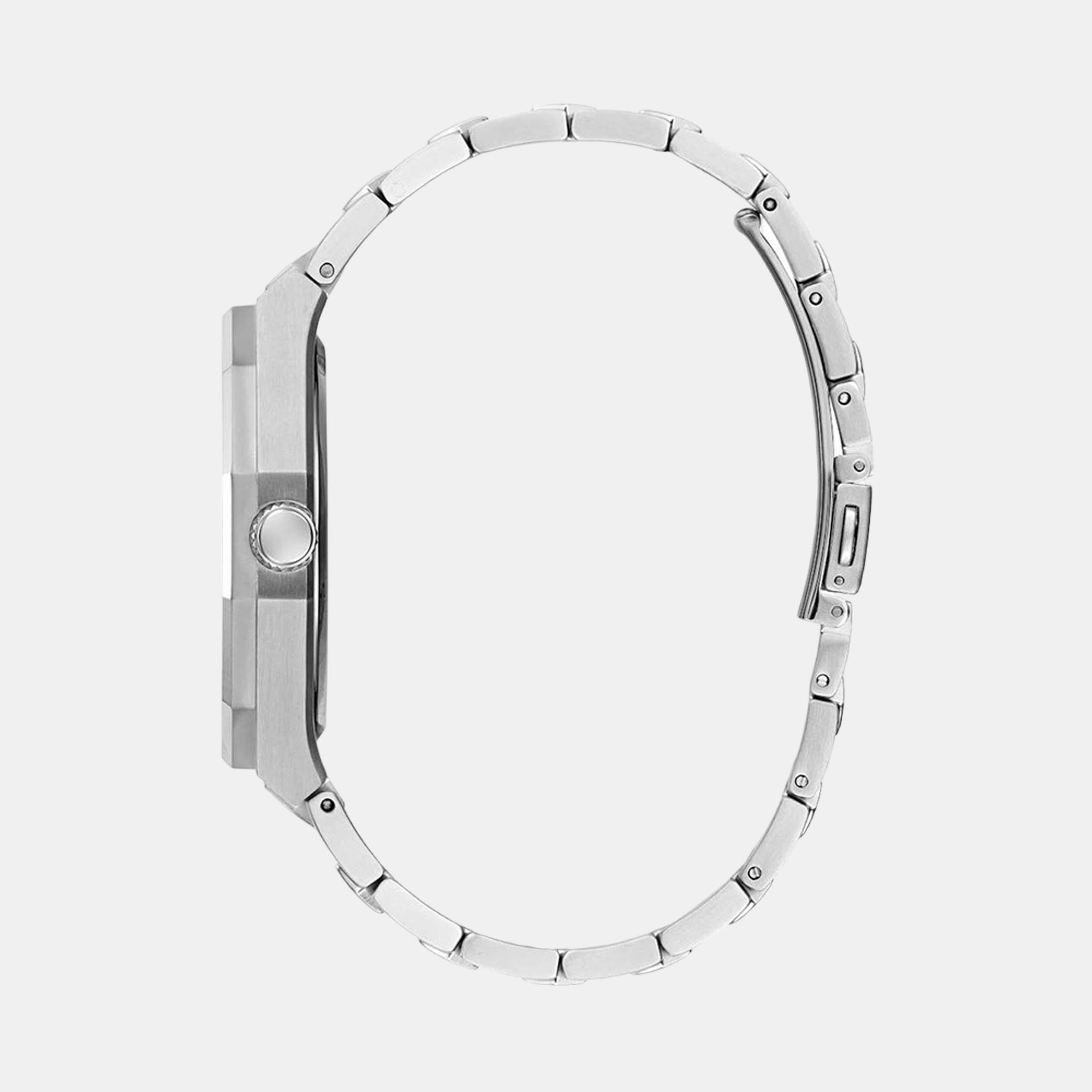 Asset Men Quartz Black Dial Analog Stainless Steel Watch GW0575G1