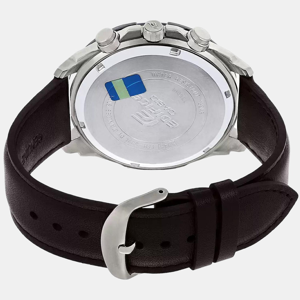 Casio Leather Black watch