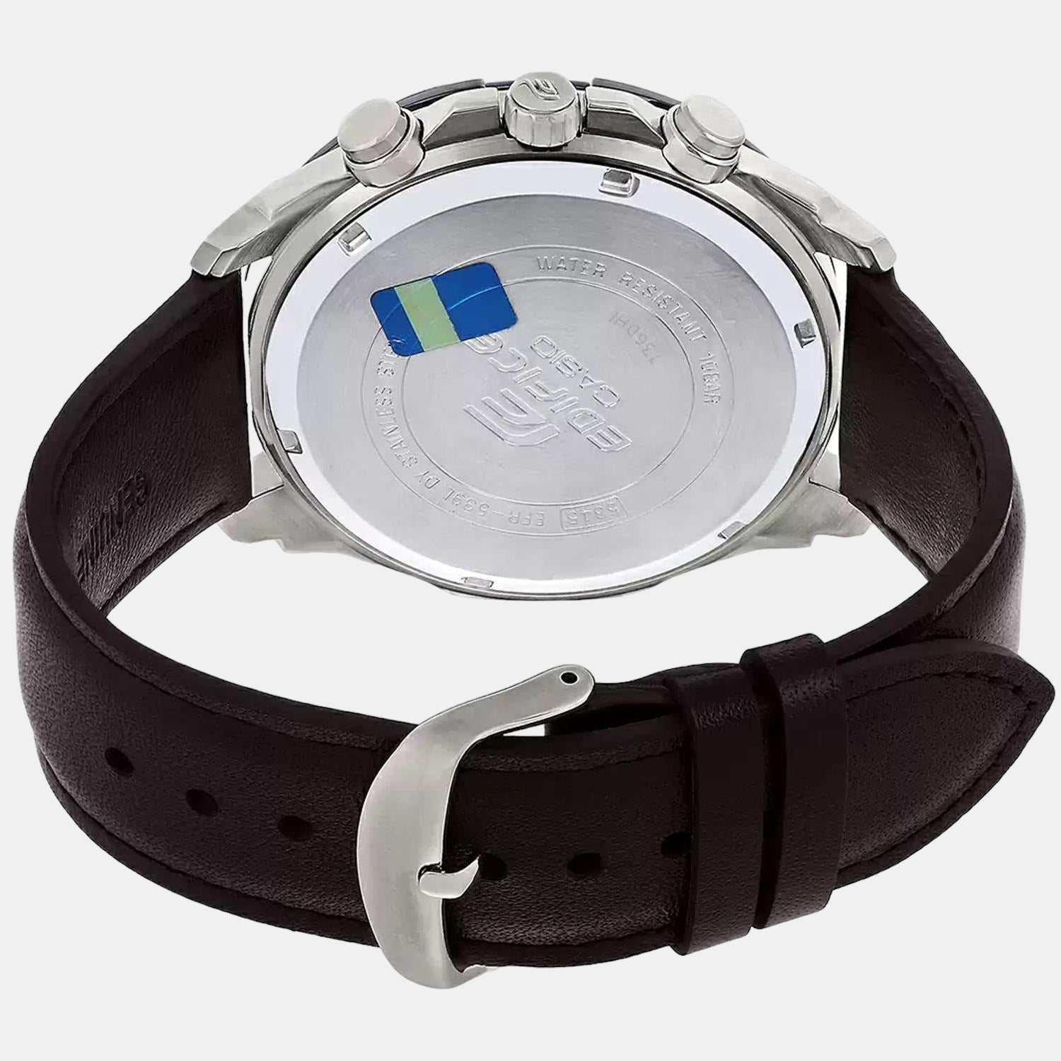 Casio Leather Black watch