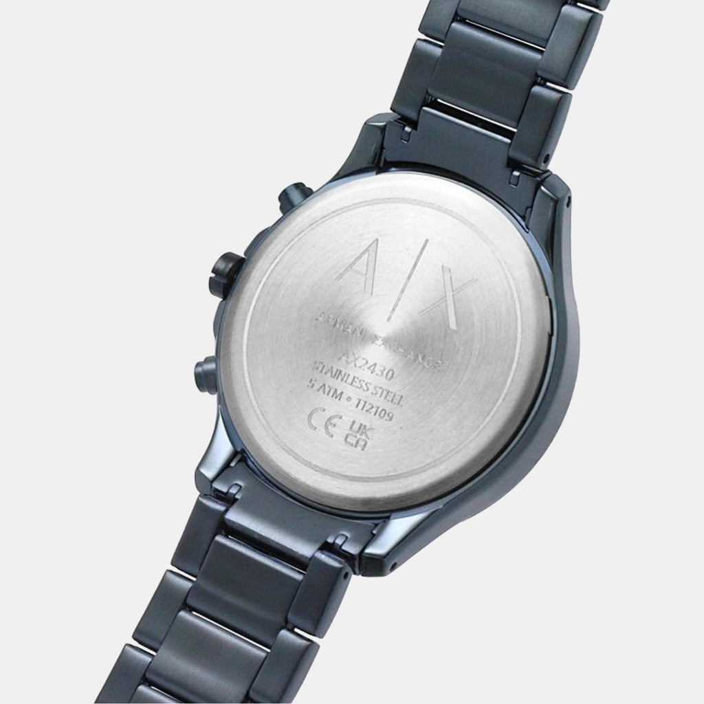 Armani Exchange Stainless Steel Blue watch