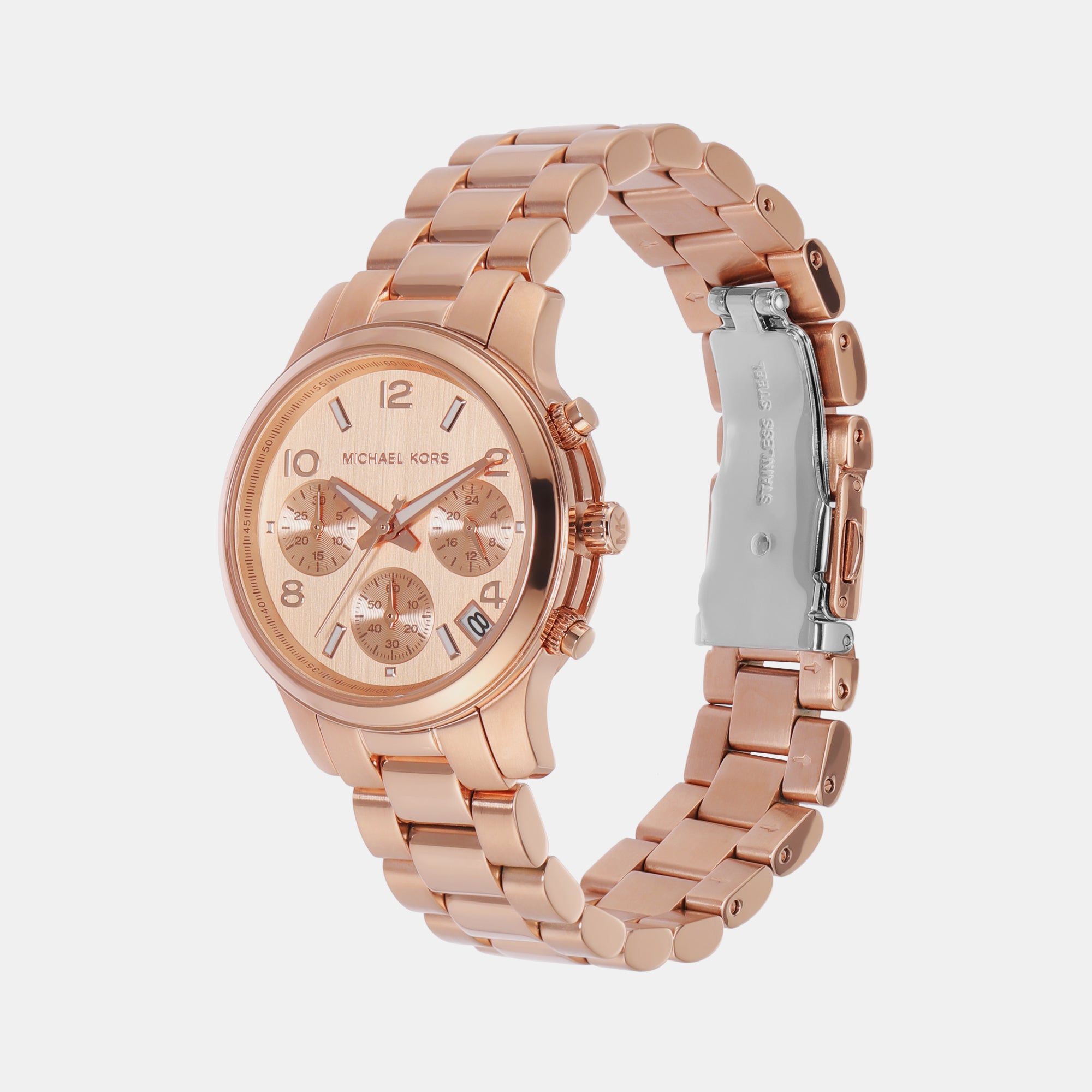 Michael Kors Women Round Rose Gold watch