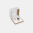 Versace Stainless Steel Rectangular watch